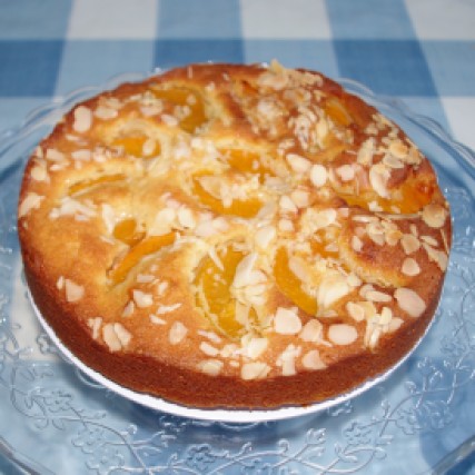 IMGP3904 Tue 13th - Peach and Almond cake for Limelight group - 8